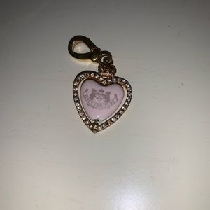 Juicy Couture heart charm for bracelet